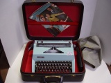Facit portable typewriter with case 2 pics