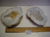 6” Snowball quartz geode from Fox River near Wayland MO