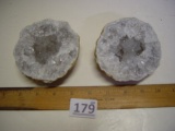3.5” Smokey quartz geode from Miller Quarry Hamilton IL