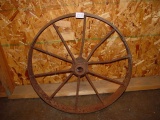 Steel wheel 22” diameter