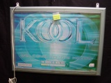 Lighted Kool advertising sign 29x21