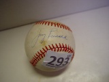 Autographed baseball Jim Pursall