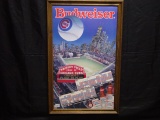 Framed poster Chicago Cubs Budweiser 33x21