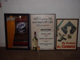Advertising lot- Miller Lite, Guinness, Jameson