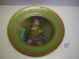 Dresden art tin plate Jack Falstaff