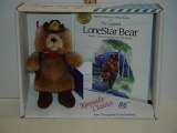 LoneStar bear with book