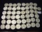 (49) 90% Silver Washington Quarters