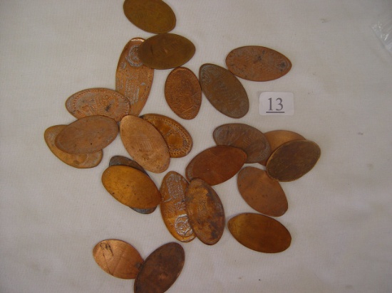 (23) Elongated Souvenir Pennies