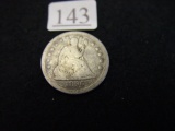 1856 Seated Quarter