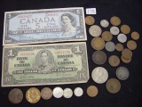 Canadian & Foreign Coins ! Pix