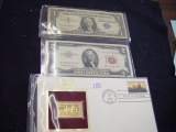 1953 Two Dollar, 1957B Silver Certificate
