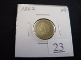 1862 Indian Head Cent