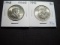 Pair of BU Franklin Halves: 1948 & 1948-D