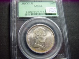 1918 Lincoln-Illinois Commem. Half   PCGS MS64      Old Green Holder