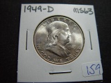 1949-D Franklin Half   BU