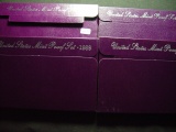 Four Proof Sets: 1988, (3) 1989