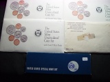 Five U.S. Mint Sets: 1965 SMS, 1967 SMS, (3) 1992