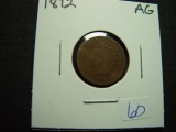 1872 Indian Cent   About Good