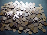 540+ 1920's Wheat Cents- Average Circulated