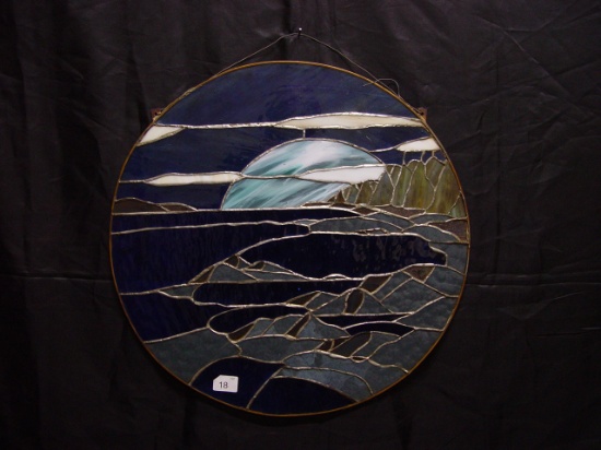 Stained glass 22” diameter