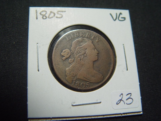 1805 Large Cent   VG