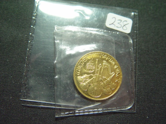 Austria 50 Schilling Gold 1/4 Oz. Coin