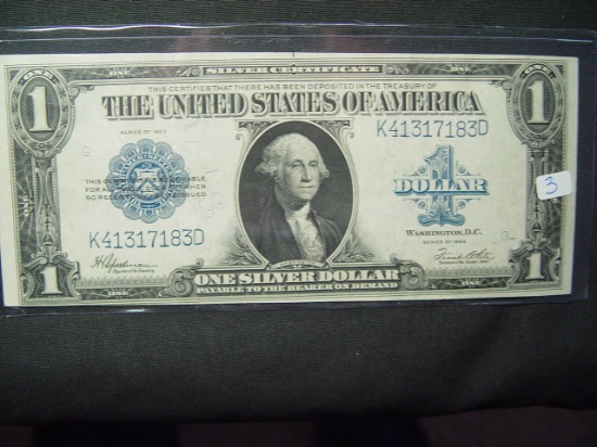 1923 $1 Silver Certificate   Nice XF