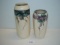 Art Pottery Vase lot, Weller and other some weakness tallest 9 ½” 2 pics