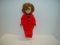 Ideal composite doll marked ST-15 15” tall sleepy eyes and movable hips, shoulders and neck