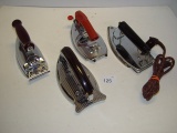 Electric travel iron lot- Knapp Monarch, Sterling, Universal and ATC