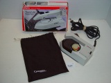 Electric travel iron lot- Krups Travel Jet in original box and Norelco with protective bag