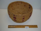 Woven basket 10”