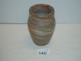 Art Pottery Vase Unsigned Niloak? 4 ½” high