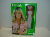 Farrah Fawcett doll in original box 12” tall