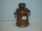 Manning & ?? Co copper humidor marked “1204 Roe” on bottom 7 ½” tall