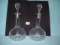 A Pair of Hand Blown 12