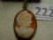 Lady's Cameo Pin / Pendent, 1 3/4