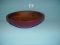 Wooden Bowl Red Paint, 10 1/4