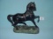 Horse On Base, Pot Metal, 8 3/4