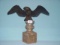 Cast Iron Eagle On Stand, 13.25