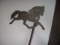 Sheet Iron Weather Vane, Horse Is 27