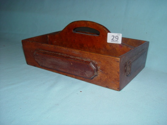 Birdseye Knife Box, 12" W, 8 1/2" D, 5 1/2"