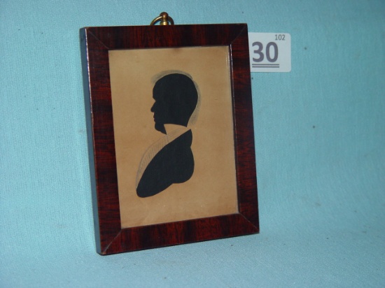 Early Silhouette, 4" X 5" Frame Size