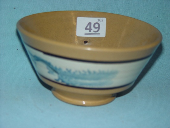 Mocha Seaweed Bowl 6.25" In Diameter