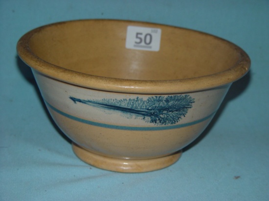 Mocha Seaweed Bowl, 8.5" In Diameter