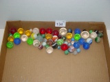 Well used marble lot with shooters