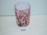 Cased glass tumbler