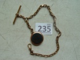 Watch Chain With Locket Fob