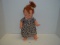 Flintstones Pebbles Hanna-Barbera Ideal Toy Co plastic doll 15” tall