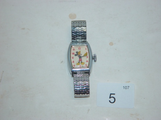 Mickey Mouse watch by US Time over wound
